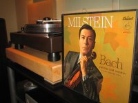 Bach Partitas and Sonatas for unaccompained violin - Capitol green & gold FDS PCR8370.JPG