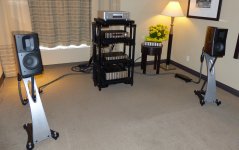 Raidho D-1 speaker  & Jeff Rowland.jpg