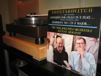 Shostakovitch First Recording Concerto for Cello E. Flat, Symphony No.1 in F. Major, Rostropovic.JPG