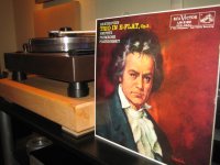 Beethoven Trio in E-Flat Op.3, Heifetz, Primrose, Piatigorsky - RCA Maroon shaded dog 1S-A1 & 1S.JPG